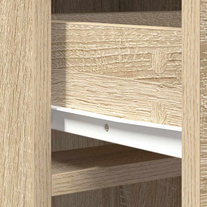 Hochboard Sonoma-Eiche 40 x 40.5 x 135 cm Holzwerkstoff