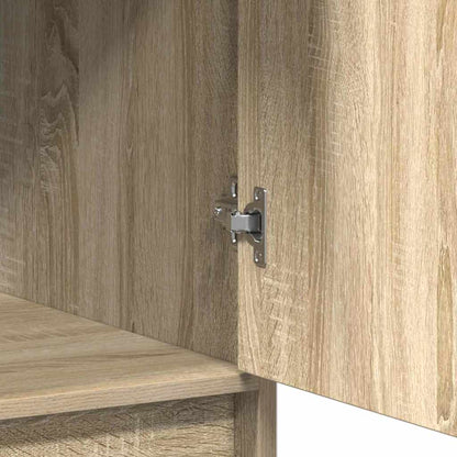 Hochboard Sonoma-Eiche 40 x 40.5 x 135 cm Holzwerkstoff