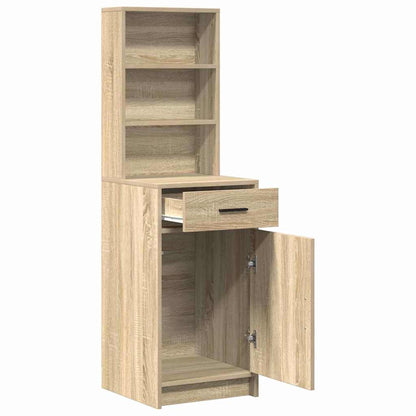 Hochboard Sonoma-Eiche 40 x 40.5 x 135 cm Holzwerkstoff