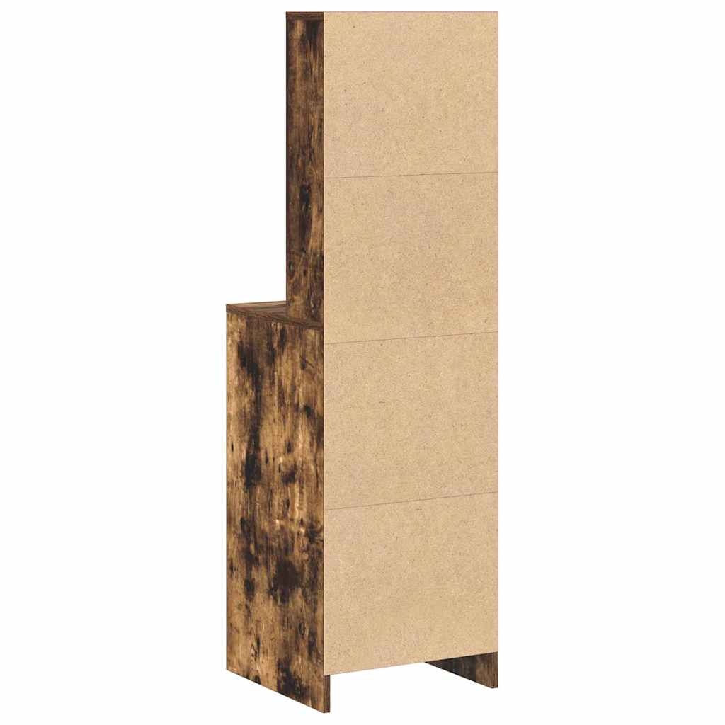 Hochboard Räuchereiche 40 x 40.5 x 135 cm Holzwerkstoff