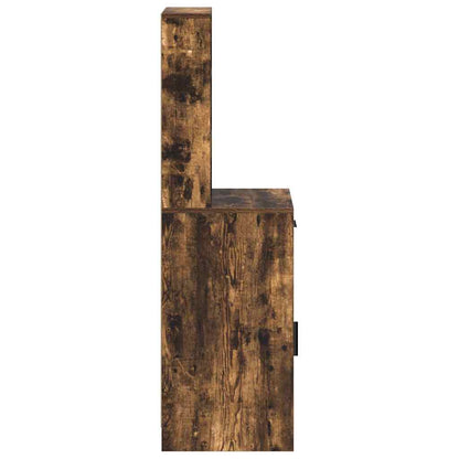 Hochboard Räuchereiche 40 x 40.5 x 135 cm Holzwerkstoff