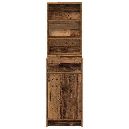 Hochboard Altholz 40 x 40.5 x 135 cm Holzwerkstoff