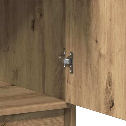 Hochboard Artisan-Eiche 40 x 40.5 x 135 cm Holzwerkstoff