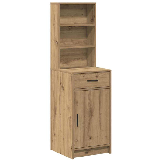 Hochboard Artisan-Eiche 40 x 40.5 x 135 cm Holzwerkstoff