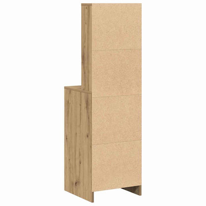 Hochboard Artisan-Eiche 40 x 40.5 x 135 cm Holzwerkstoff