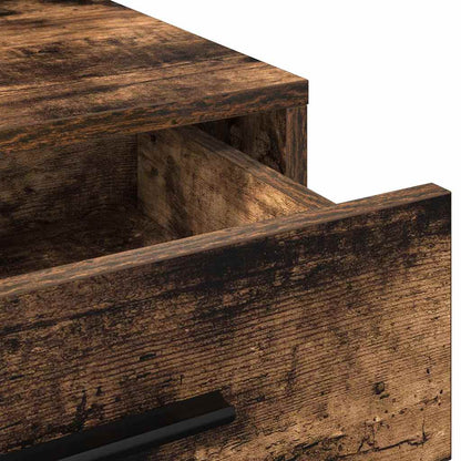 Schminktisch Räuchereiche 79 x 41 x 135 cm Holzwerkstoff