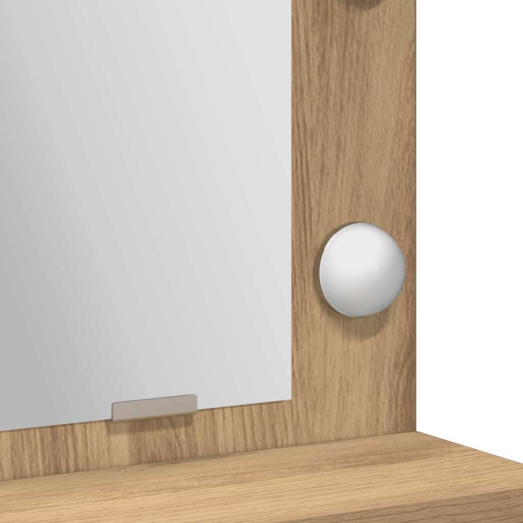 Schminktisch Artisan-Eiche 79 x 41 x 135 cm Holzwerkstoff