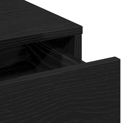 Schminktisch Schwarze Eiche 50 x 41 x 135 cm Holzwerkstoff