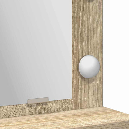 Schminktisch Sonoma Eiche 50 x 41 x 135 cm Holzwerkstoff