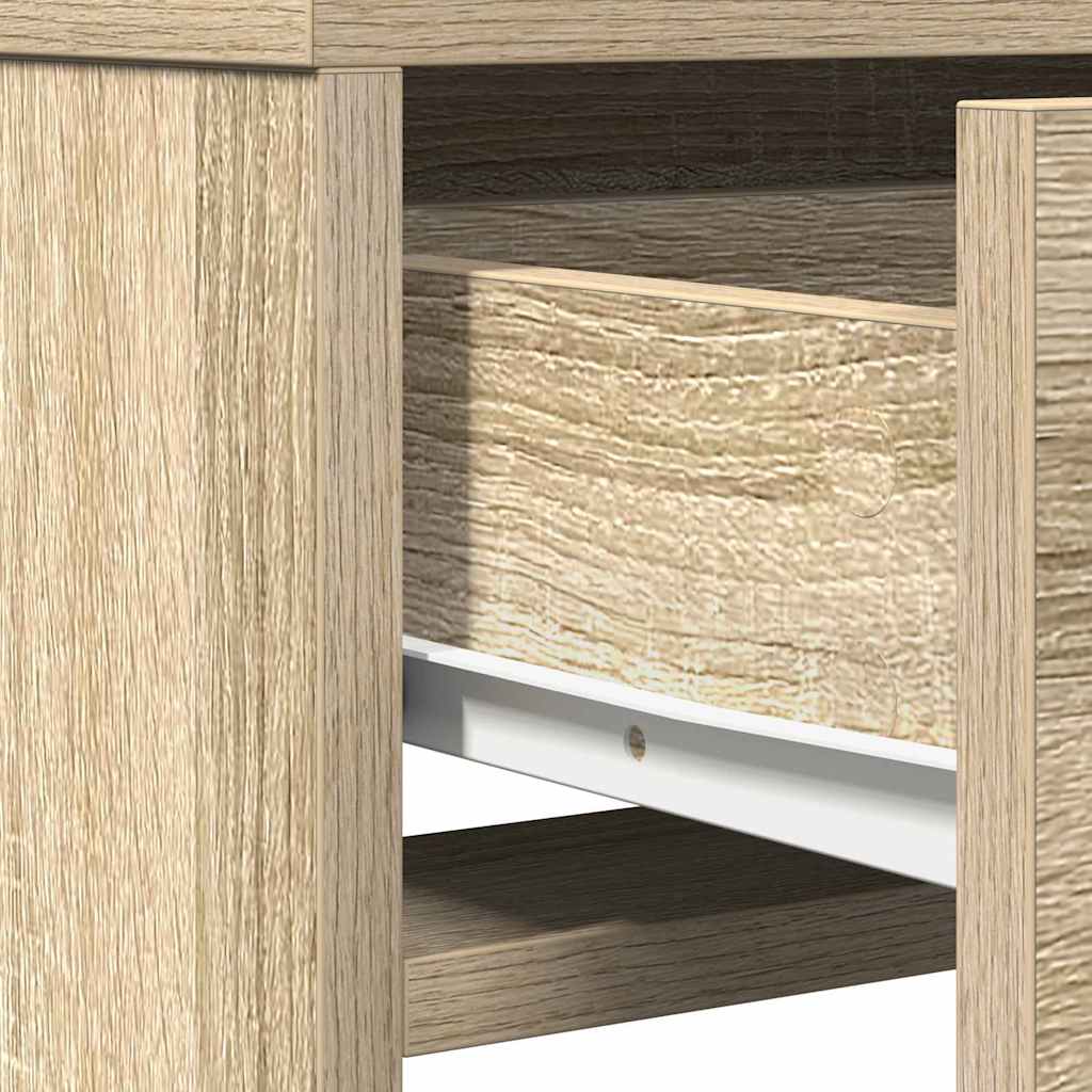 Schminktisch Sonoma Eiche 50 x 41 x 135 cm Holzwerkstoff