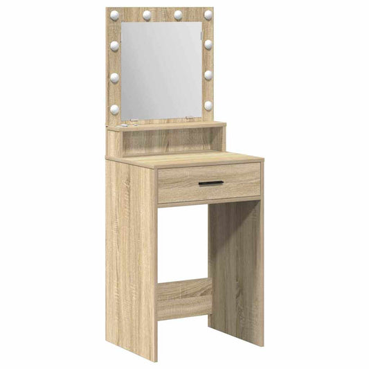 Schminktisch Sonoma Eiche 50 x 41 x 135 cm Holzwerkstoff