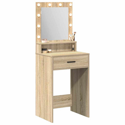 Schminktisch Sonoma Eiche 50 x 41 x 135 cm Holzwerkstoff