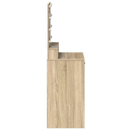 Schminktisch Sonoma Eiche 50 x 41 x 135 cm Holzwerkstoff