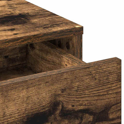 Schminktisch Räuchereiche 50 x 41 x 135 cm Holzwerkstoff
