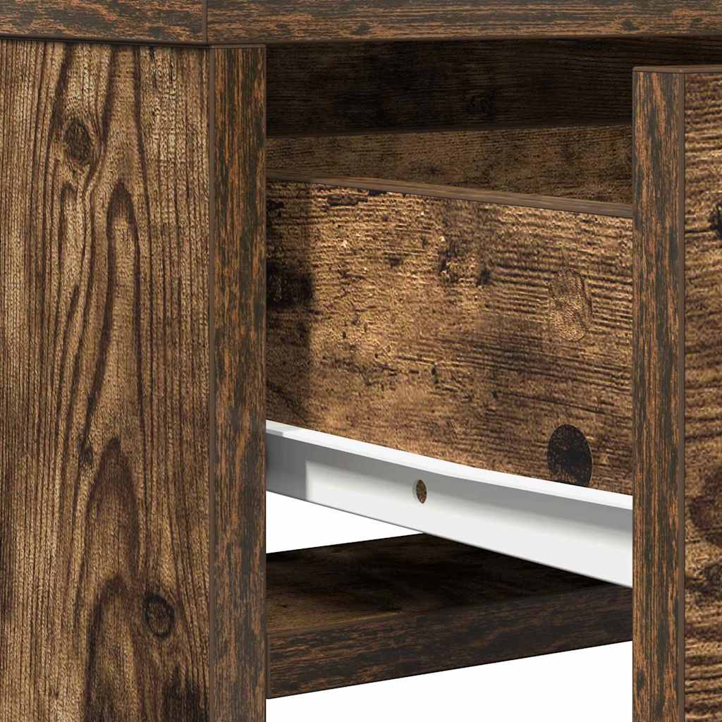 Schminktisch Räuchereiche 50 x 41 x 135 cm Holzwerkstoff