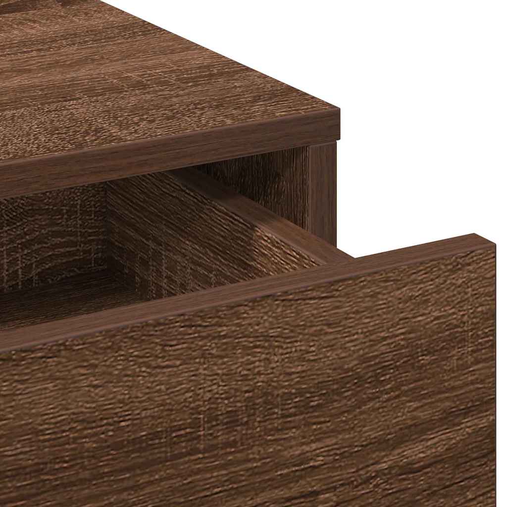 Schminktisch Braune Eiche 50 x 41 x 135 cm Holzwerkstoff
