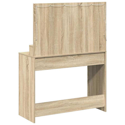 Schminktisch Sonoma-Eiche 100 x 41 x 135 cm Holzwerkstoff