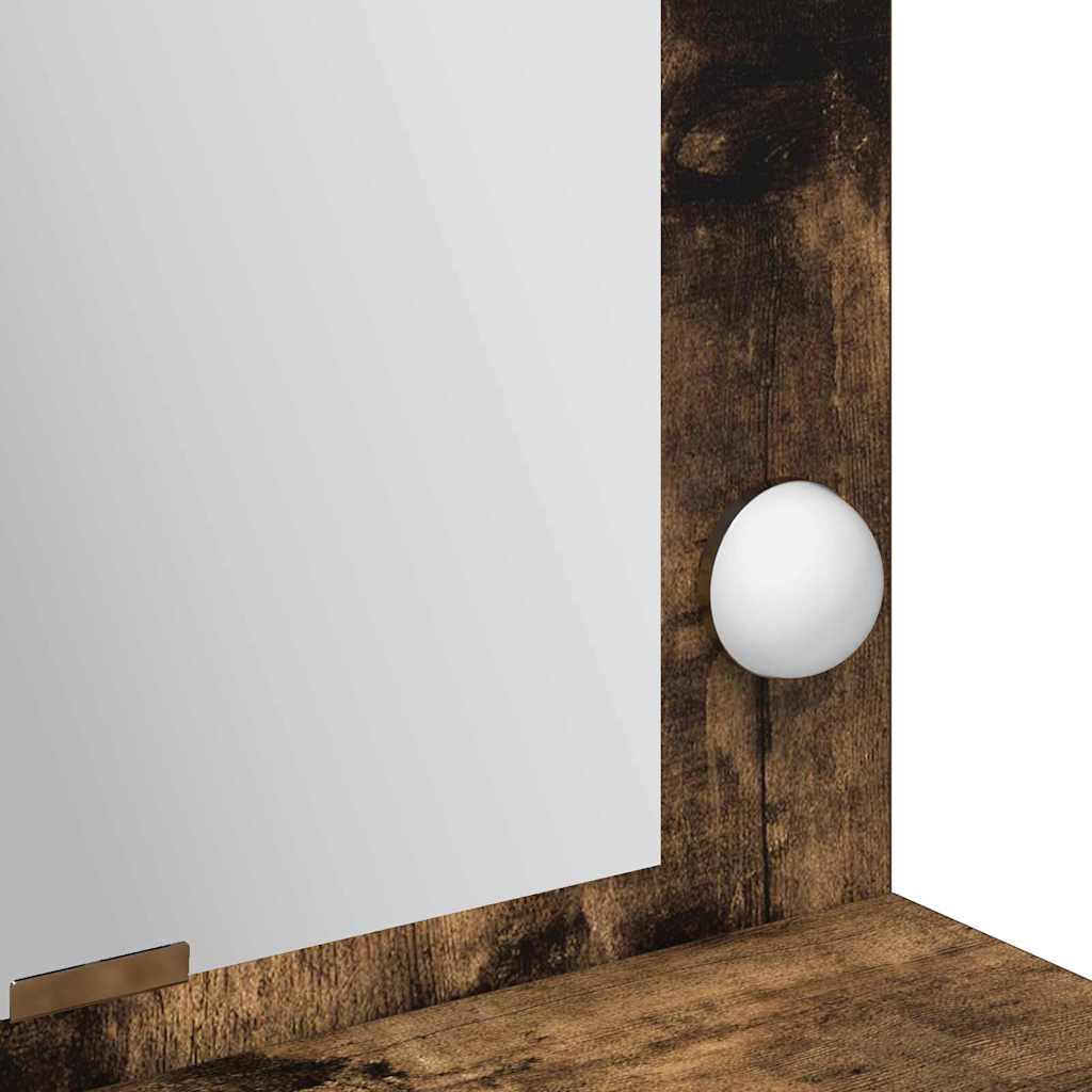 Schminktisch Geräucherte Eiche 100 x 41 x 135 cm Holzwerkstoff
