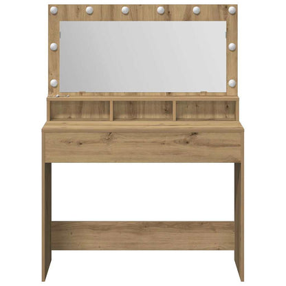Schminktisch Artisan-Eiche 100 x 41 x 135 cm Holzwerkstoff