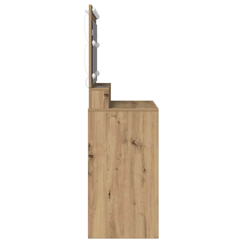 Schminktisch Artisan-Eiche 100 x 41 x 135 cm Holzwerkstoff