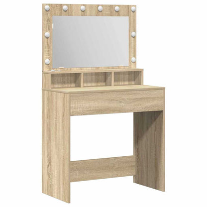 Schminktisch Sonoma Eiche 79 x 41 x 135 cm Holzwerkstoff