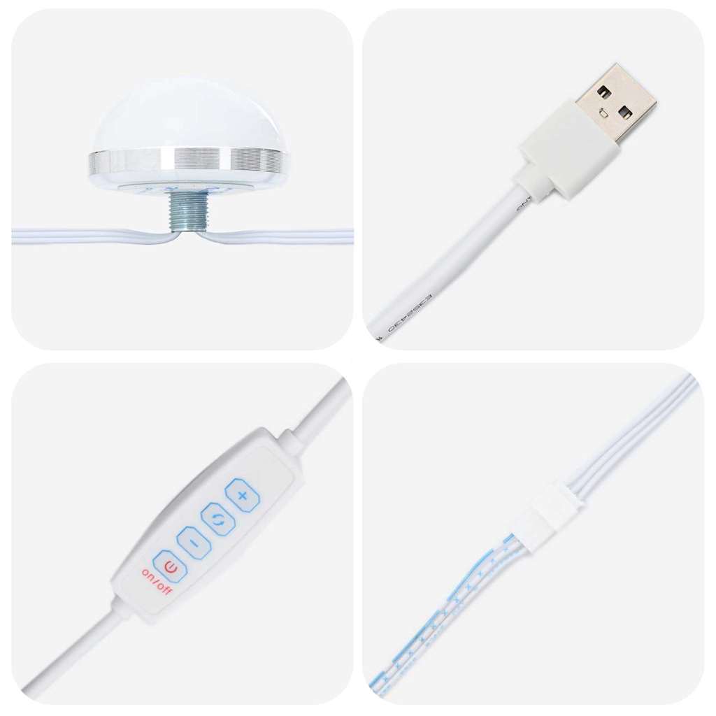 Schminktisch Geräucherte Eiche 75,5 x 41 x 135 cm Holzwerkstoff