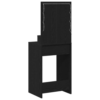 Schminktisch Schwarze Eiche 50 x 41 x 135 cm Holzwerkstoff