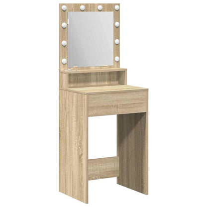 Schminktisch Sonoma Eiche 50 x 41 x 135 cm Holzwerkstoff