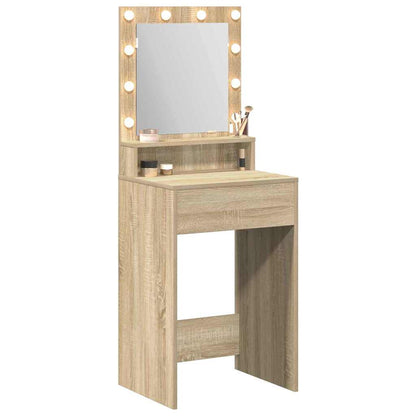 Schminktisch Sonoma Eiche 50 x 41 x 135 cm Holzwerkstoff