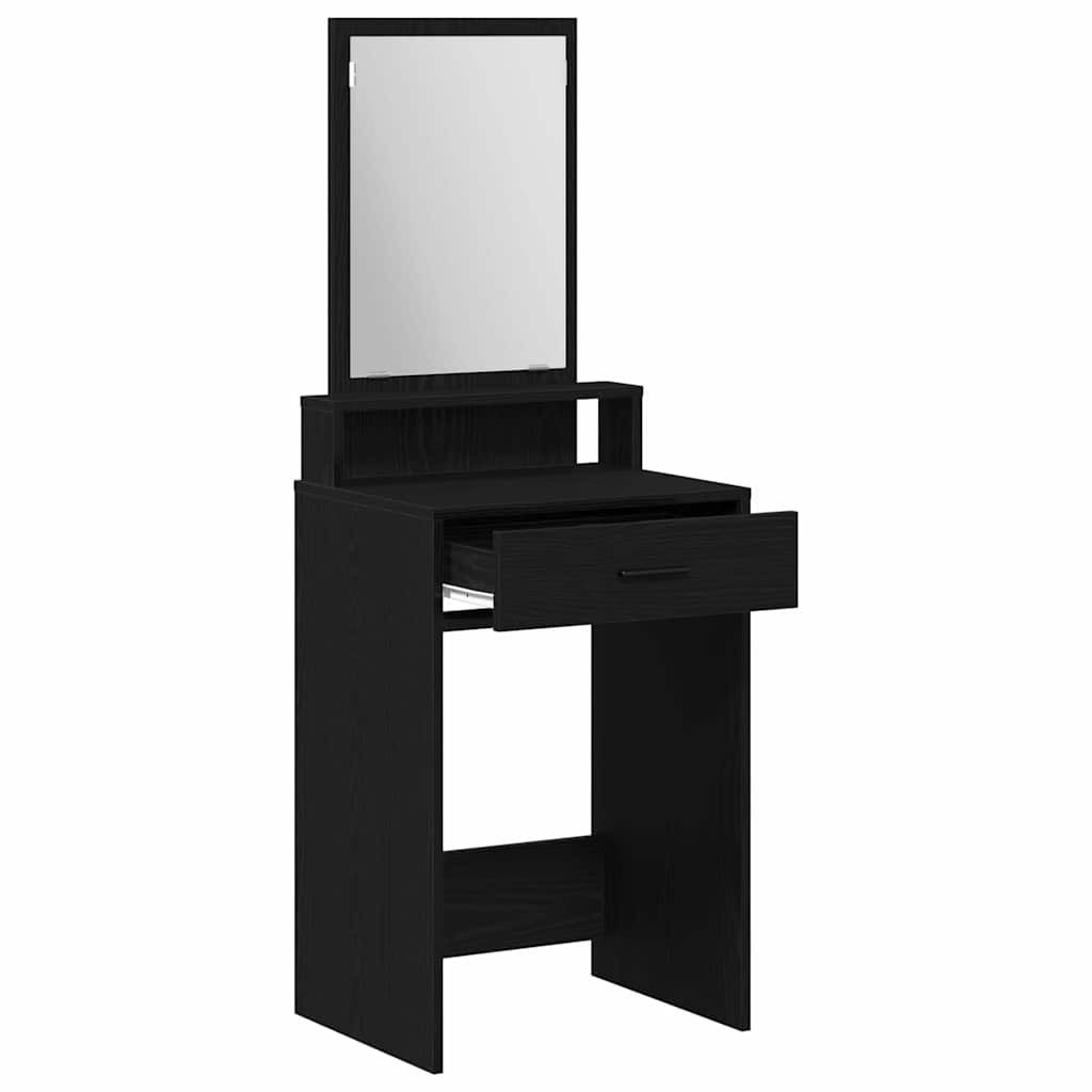 Schminktisch Schwarze Eiche 50 x 41 x 140 cm Holzwerkstoff