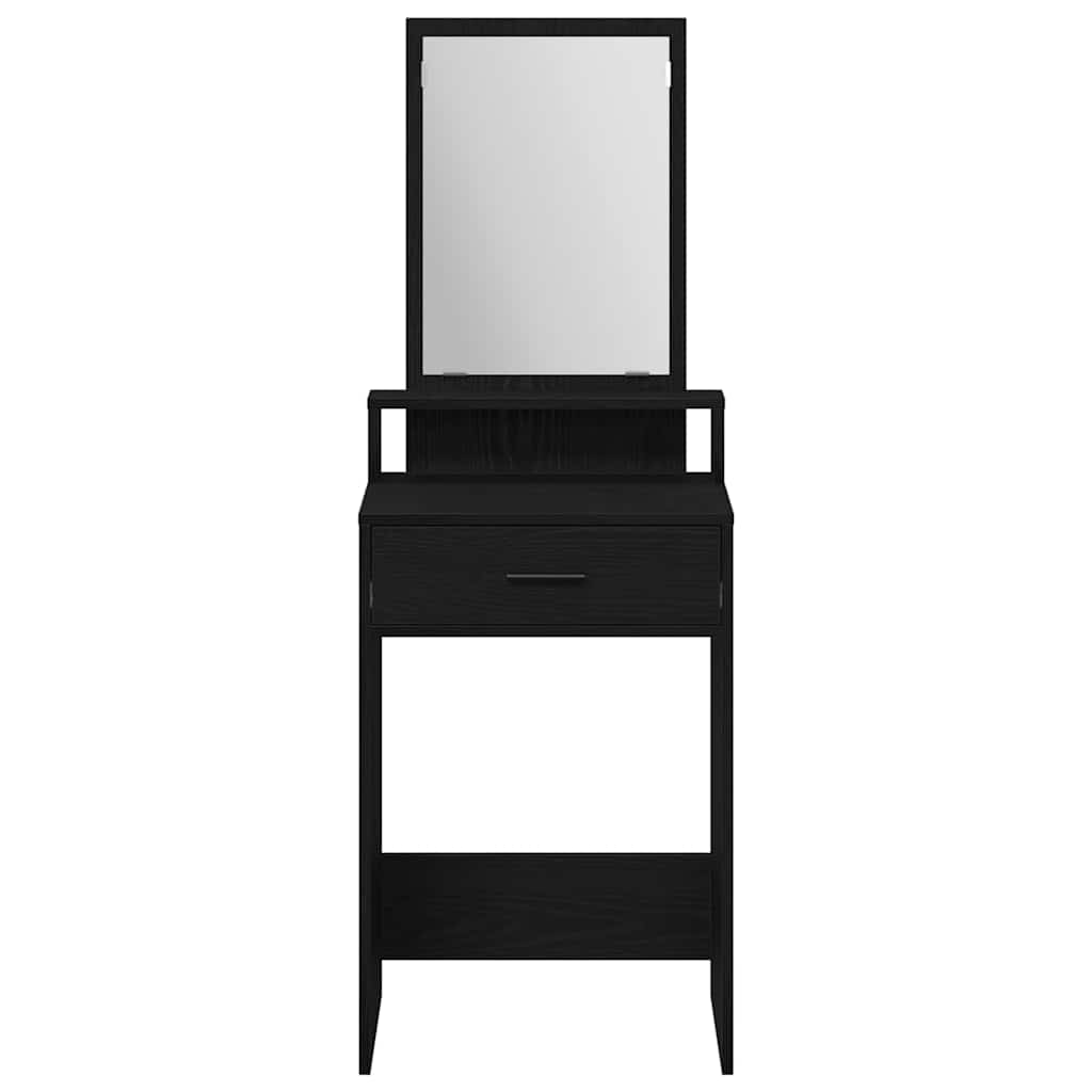 Schminktisch Schwarze Eiche 50 x 41 x 140 cm Holzwerkstoff