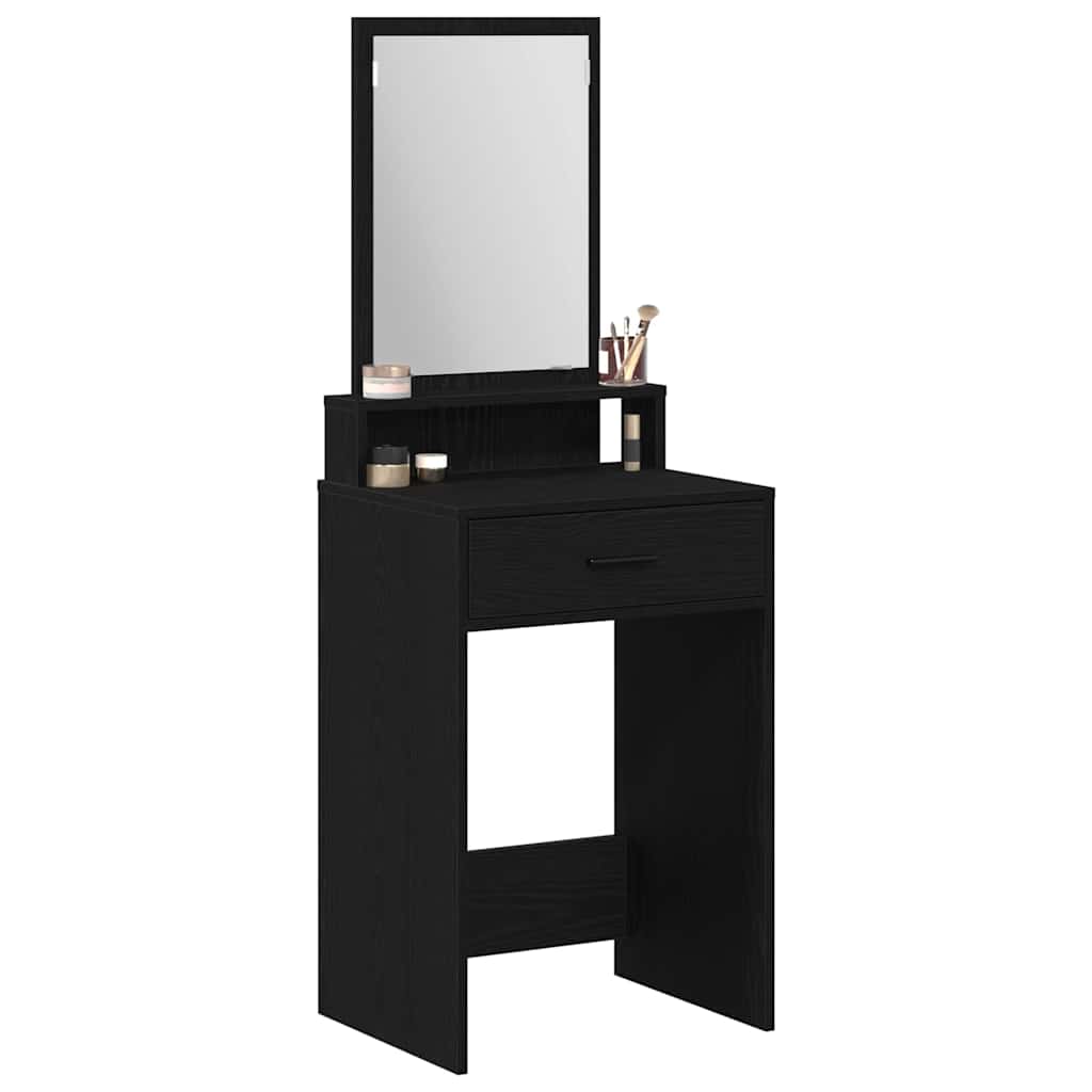 Schminktisch Schwarze Eiche 50 x 41 x 140 cm Holzwerkstoff