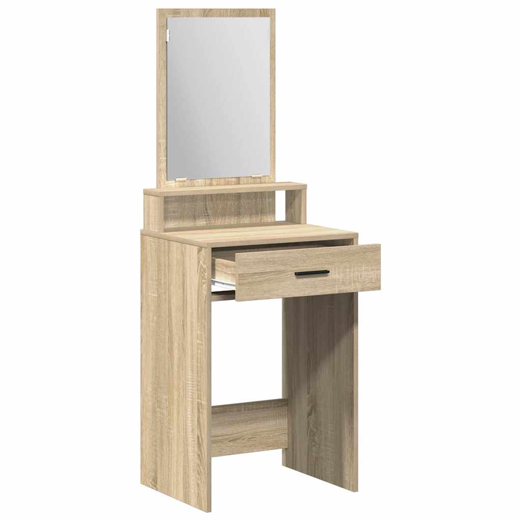 Schminktisch Sonoma Eiche 50 x 41 x 140 cm Holzwerkstoff