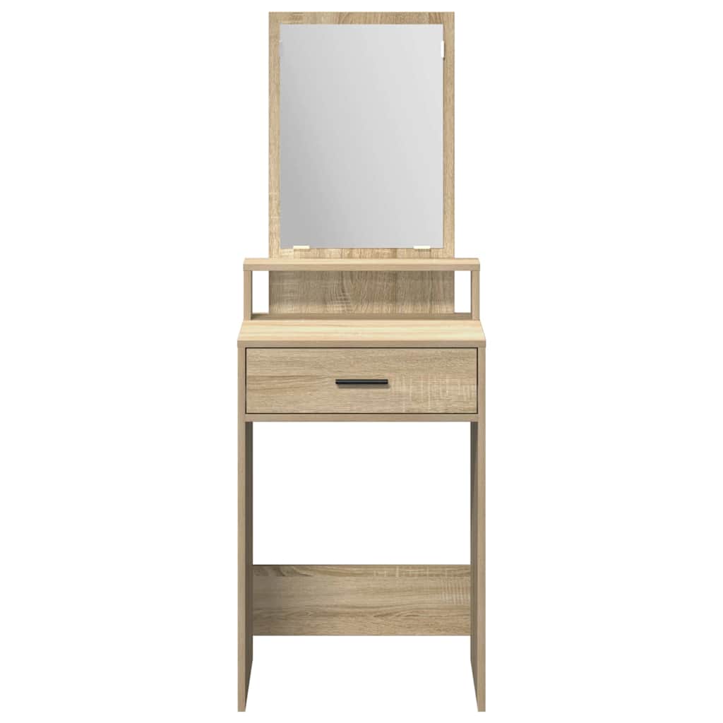 Schminktisch Sonoma Eiche 50 x 41 x 140 cm Holzwerkstoff