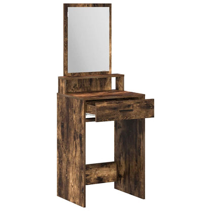 Schminktisch Räuchereiche 50 x 41 x 140 cm Holzwerkstoff