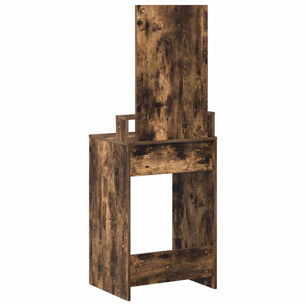Schminktisch Räuchereiche 50 x 41 x 140 cm Holzwerkstoff