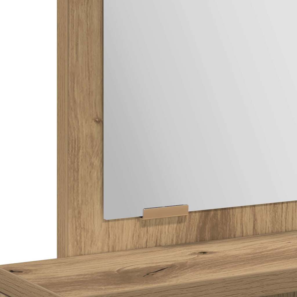 Schminktisch Artisan Eiche 50 x 41 x 140 cm Holzwerkstoff
