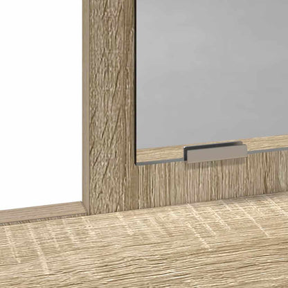 Schminktisch Sonoma Eiche 79 x 41 x 140 cm Holzwerkstoff