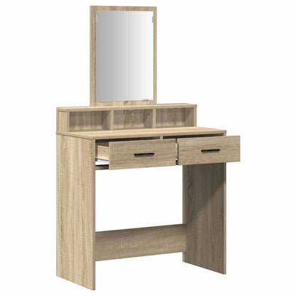 Schminktisch Sonoma Eiche 79 x 41 x 140 cm Holzwerkstoff