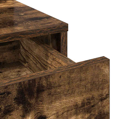 Schminktisch Räuchereiche 79 x 41 x 140 cm Holzwerkstoff