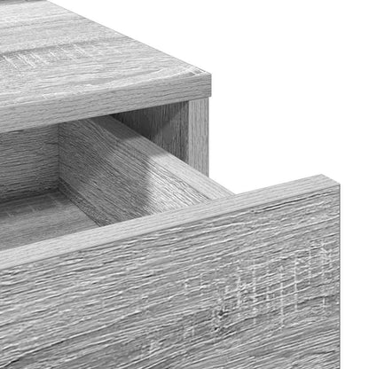 Schminktisch Graues Sonoma 79 x 41 x 140 cm Holzwerkstoff