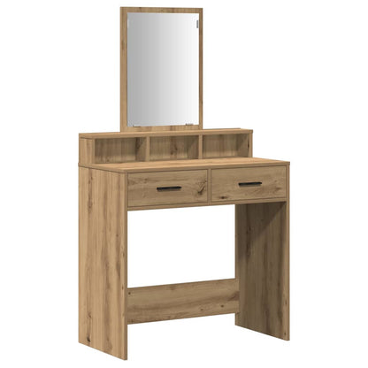 Schminktisch Artisan Eiche 79 x 41 x 140 cm Holzwerkstoff