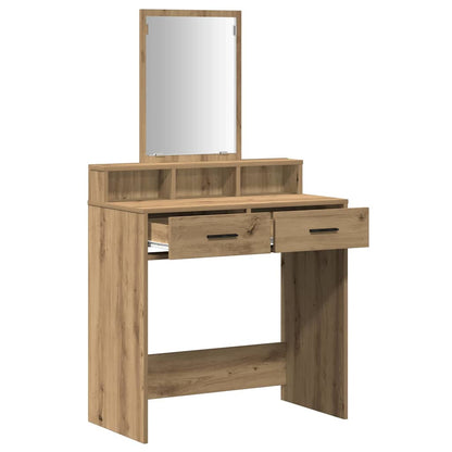 Schminktisch Artisan Eiche 79 x 41 x 140 cm Holzwerkstoff