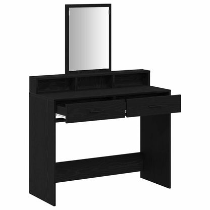 Schminktisch Schwarze Eiche 100 x 41 x 140 cm Holzwerkstoff