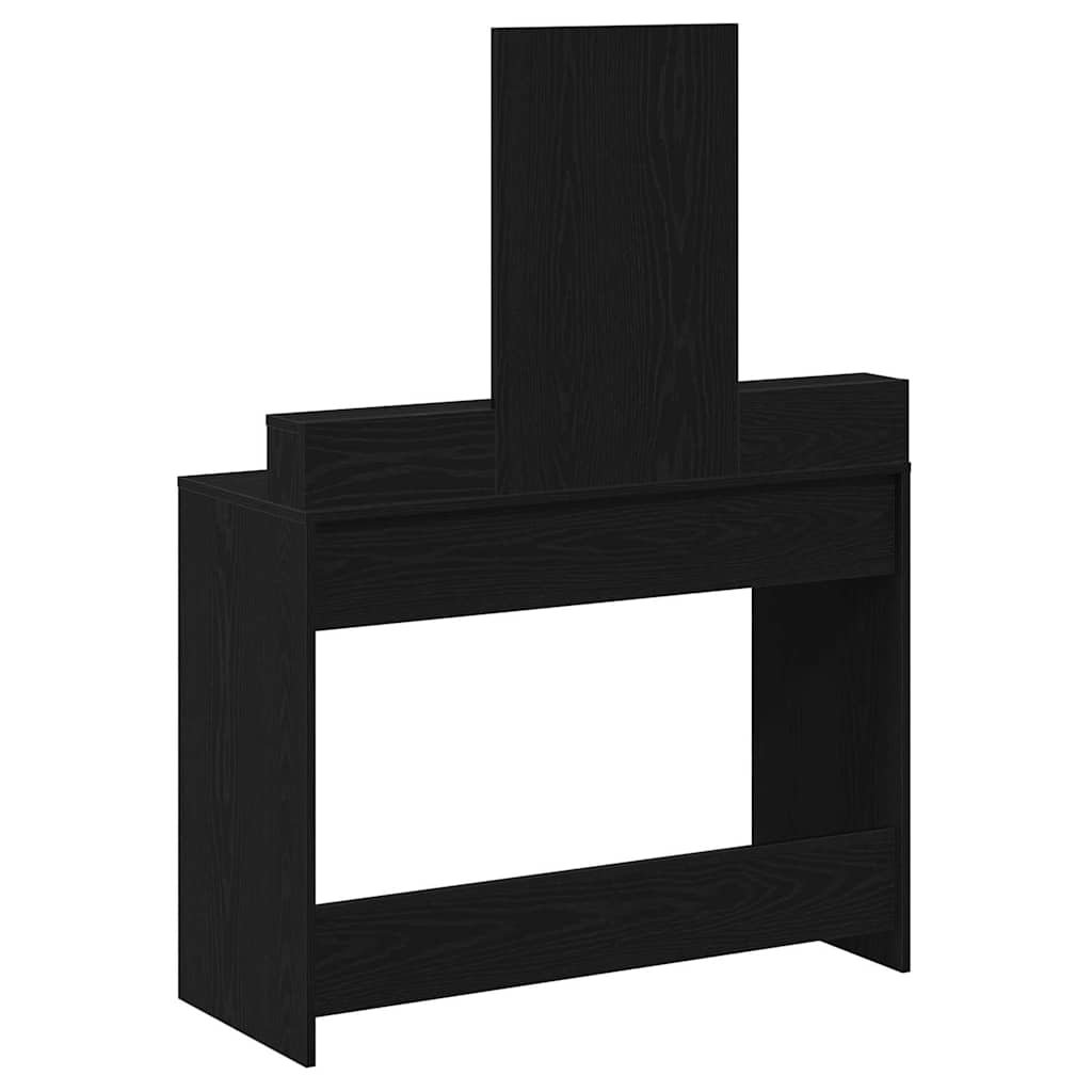 Schminktisch Schwarze Eiche 100 x 41 x 140 cm Holzwerkstoff