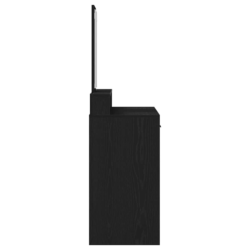 Schminktisch Schwarze Eiche 100 x 41 x 140 cm Holzwerkstoff