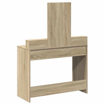 Schminktisch Sonoma Eiche 100 x 41 x 140 cm Holzwerkstoff