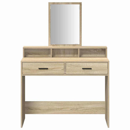 Schminktisch Sonoma Eiche 100 x 41 x 140 cm Holzwerkstoff