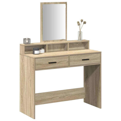 Schminktisch Sonoma Eiche 100 x 41 x 140 cm Holzwerkstoff