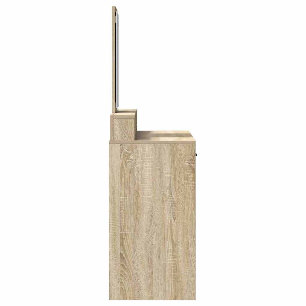 Schminktisch Sonoma Eiche 100 x 41 x 140 cm Holzwerkstoff